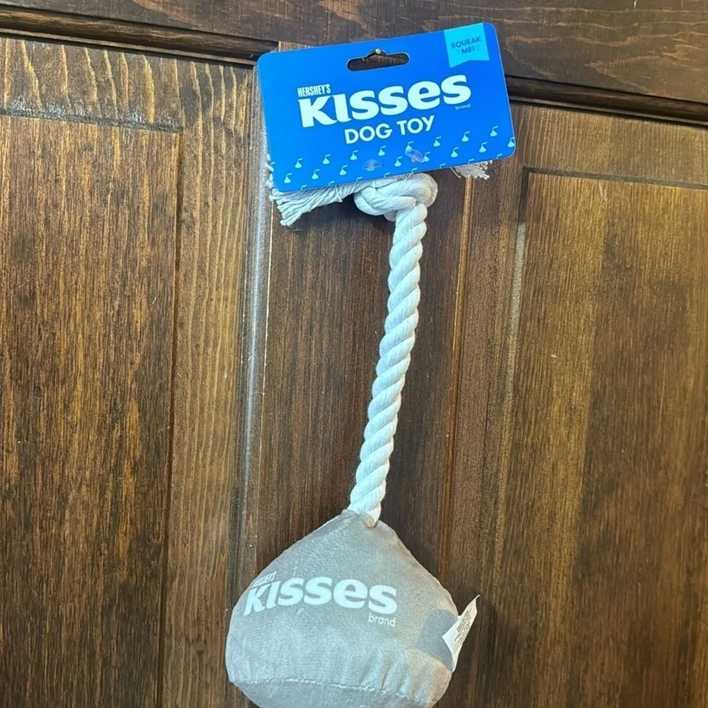 3/$20 Hershey’s Kisses Dog Toy with Braided Rope
